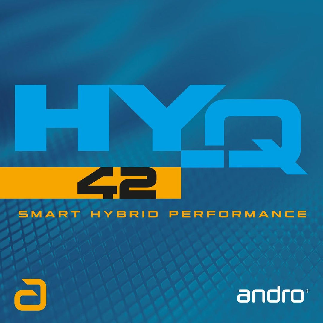 ANDRO HY-Q 42 Tischtennisbelag 1,9mm Rot, 1,9mm Rot