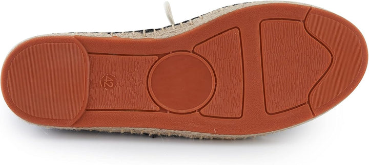 Alexis Leroy Lace Up Herren Espadrilles 41 EU Schwarz 22ss, 41 EU Schwarz 22ss