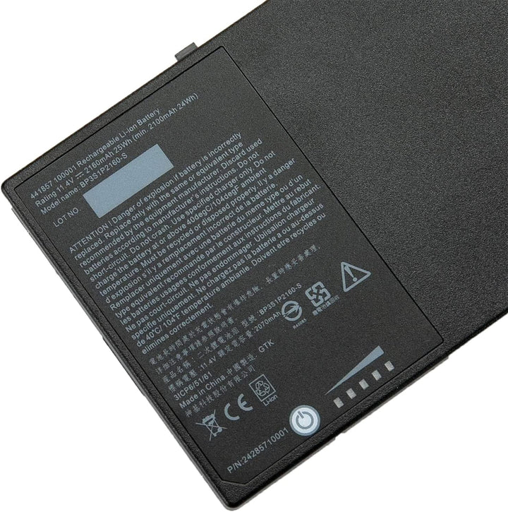 BP3S1P2160 BP3S1P2160-S 441857100001 3ICP6/51/61 Laptop Batterie Ersatz für Getac F110 Tablet (11.4V