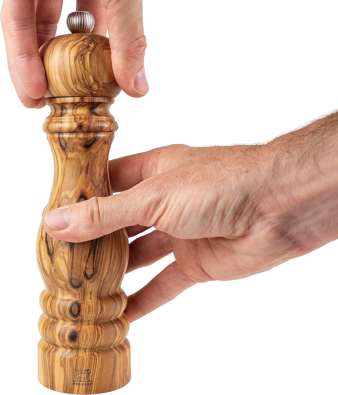 Peugeot Pfeffermühle Paris 22 cm Olivenholz I Hochwertige Pfeffermühle manuell aus Olivenholz I Mit