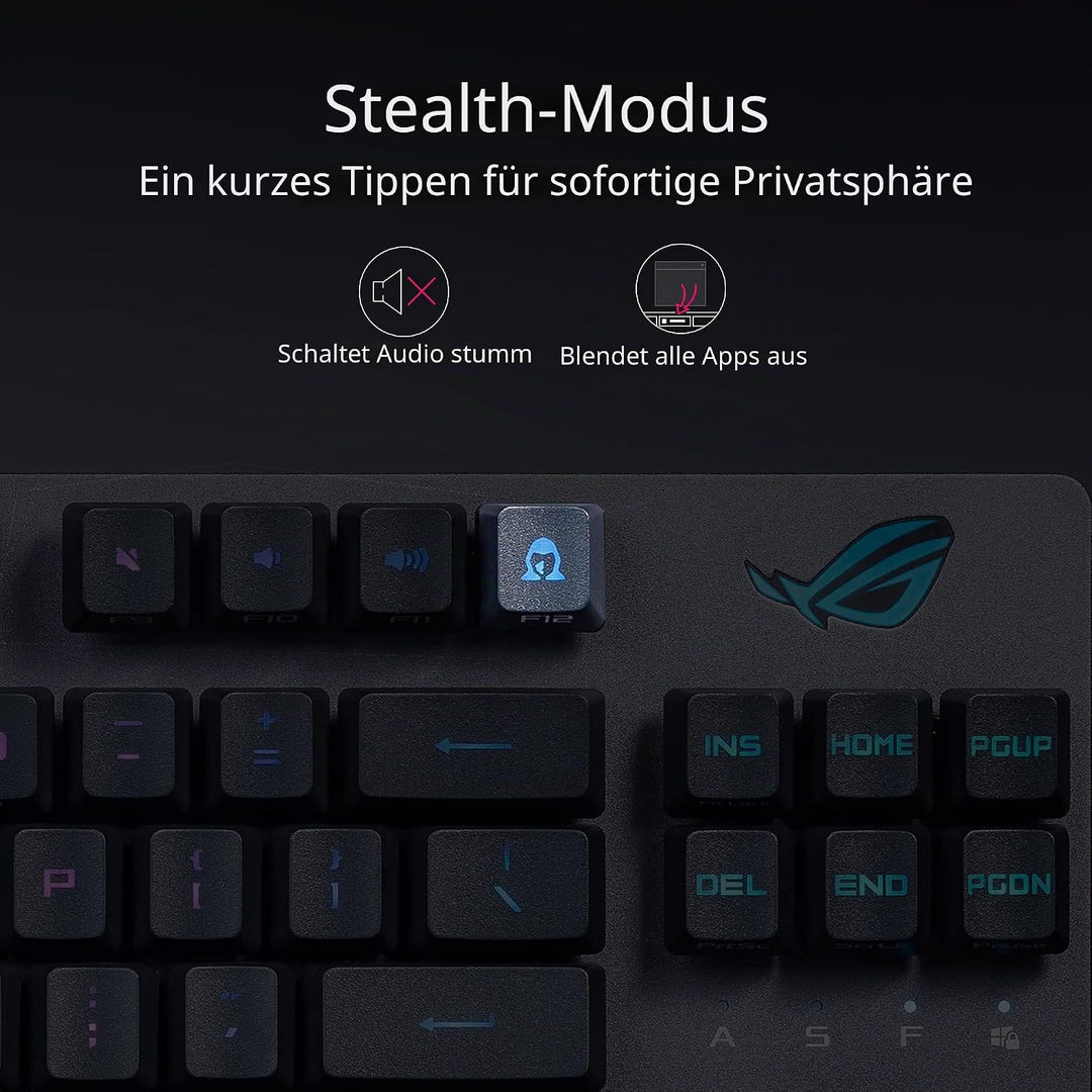 ASUS ROG Strix Scope RX TKL DX Wireless Franz. Layout