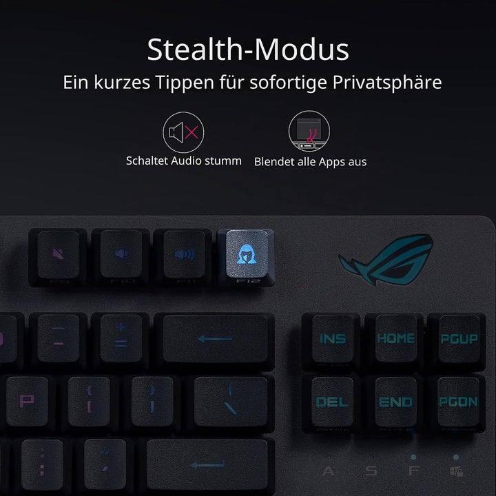 ASUS ROG Strix Scope RX TKL DX Wireless Franz. Layout