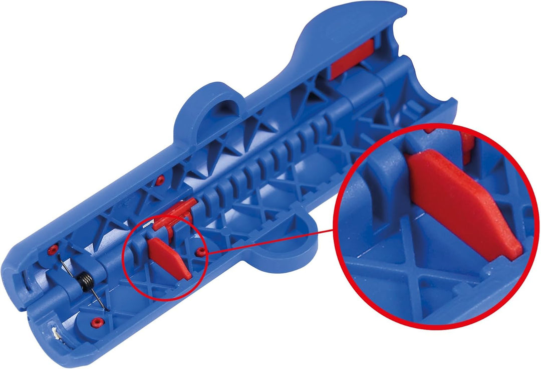WEICON TOOLS Rundkabel-Stripper No. 13 6er Set; Entmanteler für Rund- und Feuchtraumkabel von 6-13 m
