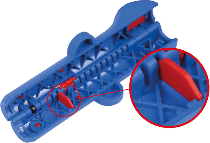 WEICON TOOLS Rundkabel-Stripper No. 13 6er Set; Entmanteler für Rund- und Feuchtraumkabel von 6-13 m