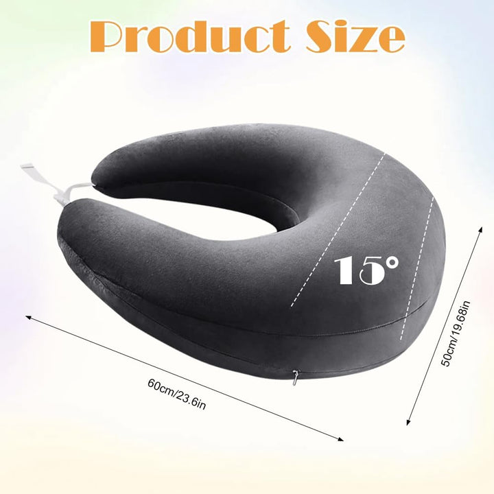 CEWROM Ergonomisches Crealis-Kissen, Schosskissen Lesekissen, Tragbar Häkelkissen Stützkissen, Leich