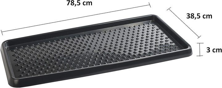 BranQ - Home essential BranQ Schuhablage aus Kunststoff, Anthrazit, PP, 2-pcs, 5901098048804 Anthraz