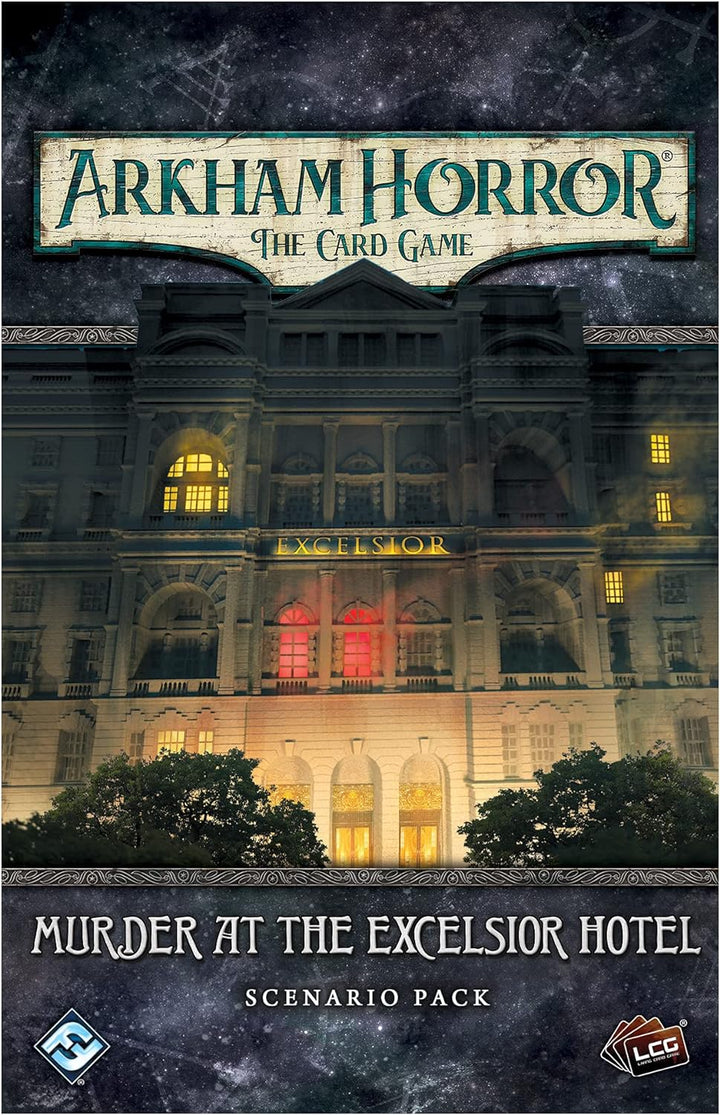 Fantasy Flight Games , Arkham Horror The Card Game: Scenario Pack - 5. Murder at The Excelsior Hotel