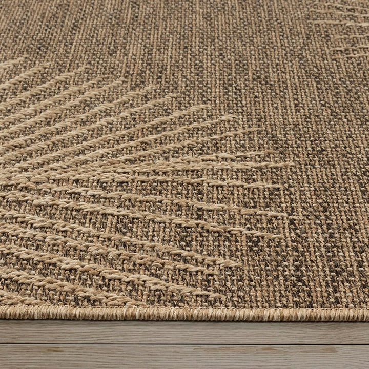 Mia´s Teppiche Soil - wetterfester In- und Outdoor Teppich im Natürlichem Jute-Look, wetterfest, gee