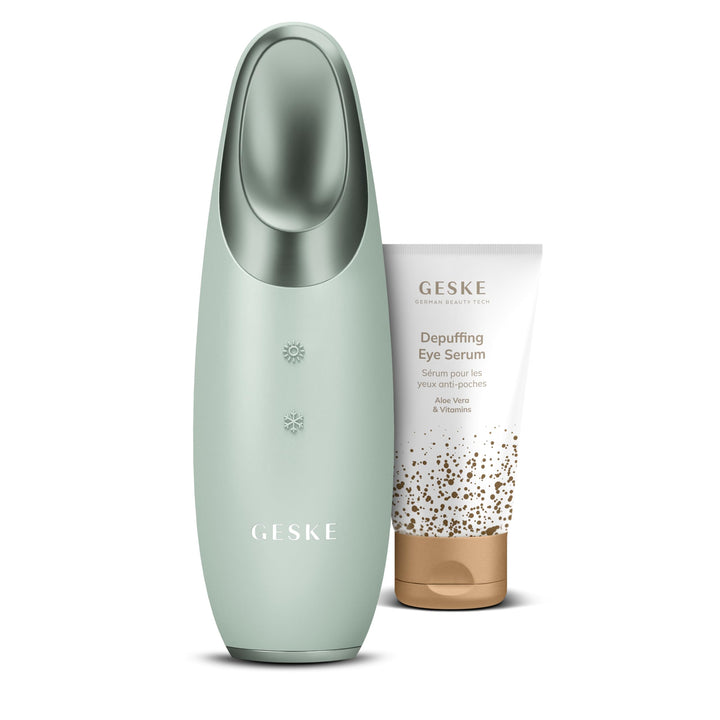 GESKE | Warm & Cool Eye-Energizer 6 in 1 inkl. De-Puffing Eye-Serum | SmartAppGuided All-In-One Auge