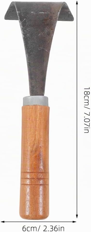 RindenschäLer FüR BäUme Mit Holzgriff – BaumrindenschäLer FüR Garten, Tragbares Werkzeug Zur Entfern
