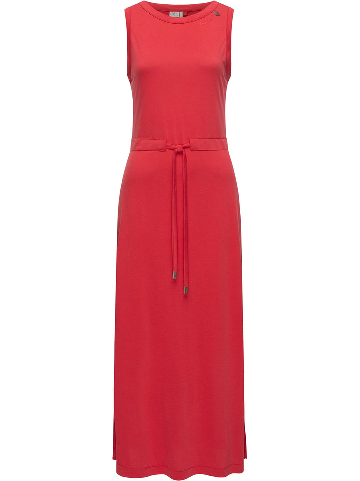 Ragwear Damen Kleid Sommerkleid langes Maxikleid Giggi XS-XXL, Rot