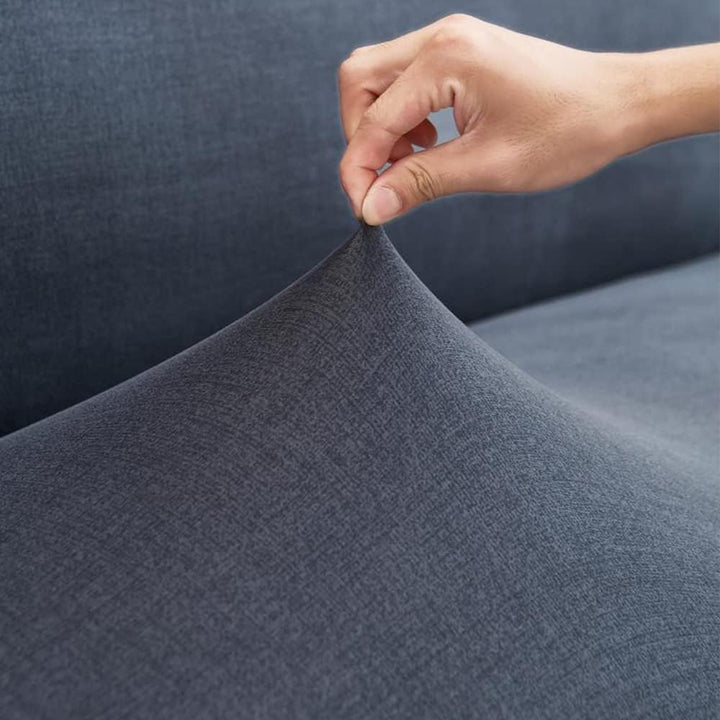 CHNSHOME Sofabezug ohne armlehnen Stretch Armlose sofaüberwurf Sofahusse Ohne Armlehne 3 sitzer Sofa