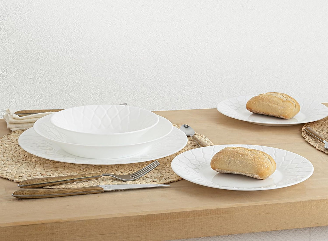 Luminarc Suppenteller, Weiss, 23 cm, Alizée Amario