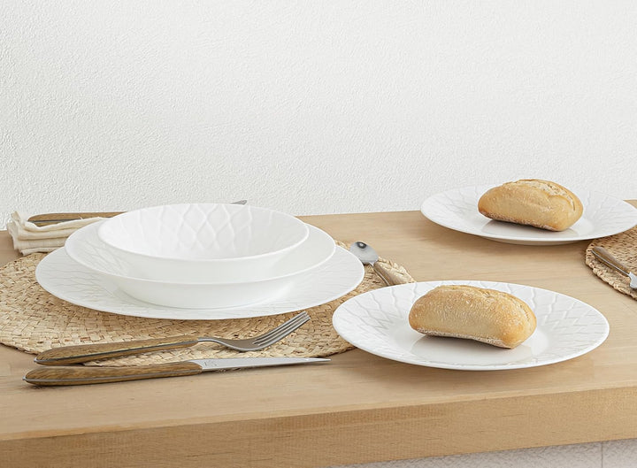 Luminarc Suppenteller, Weiss, 23 cm, Alizée Amario