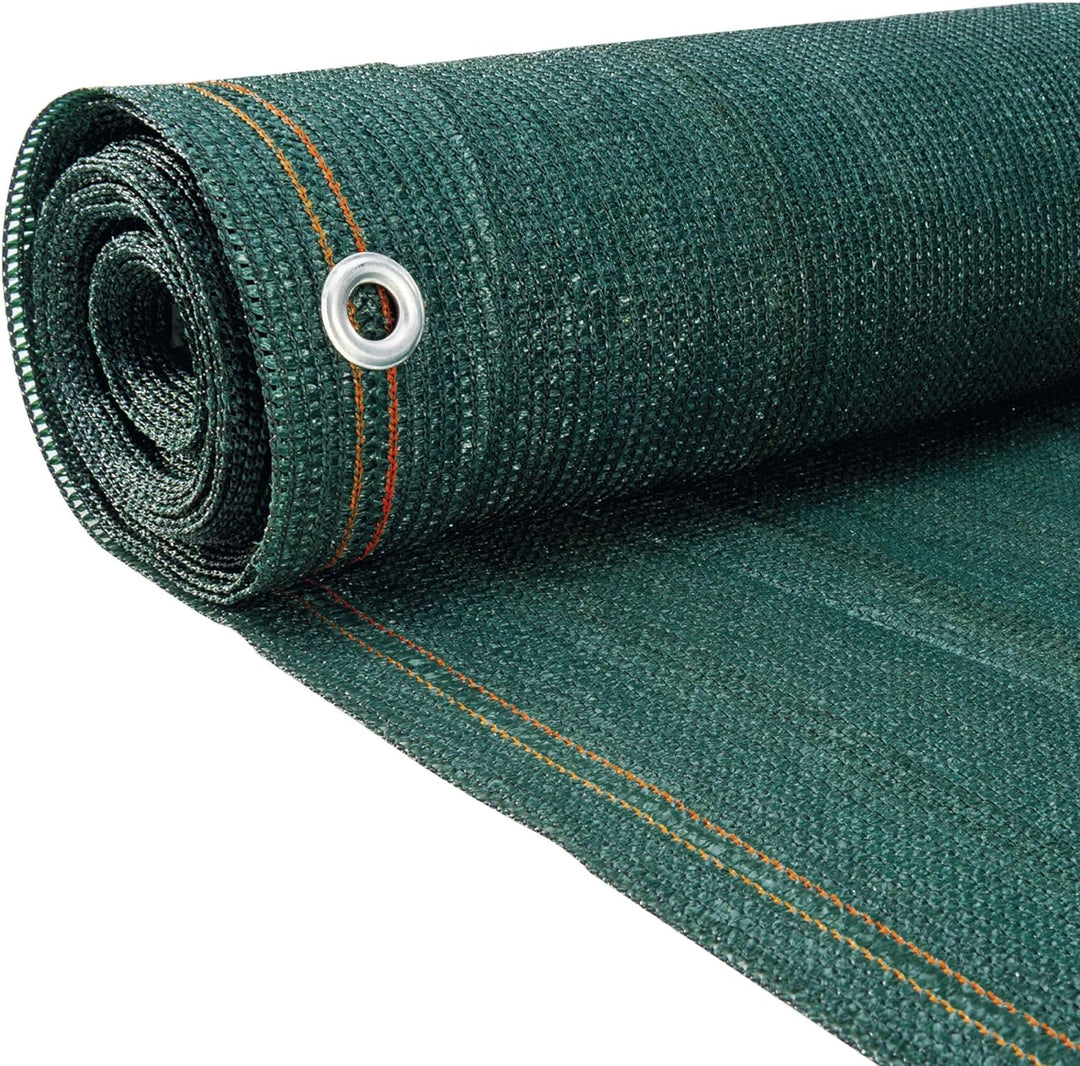 WerkaPro 07268 Sichtschutzfolie, Sichtschutz, Grün, verstärktes Gewebe, 220 g/m², Rolle mit 10 x 1,2