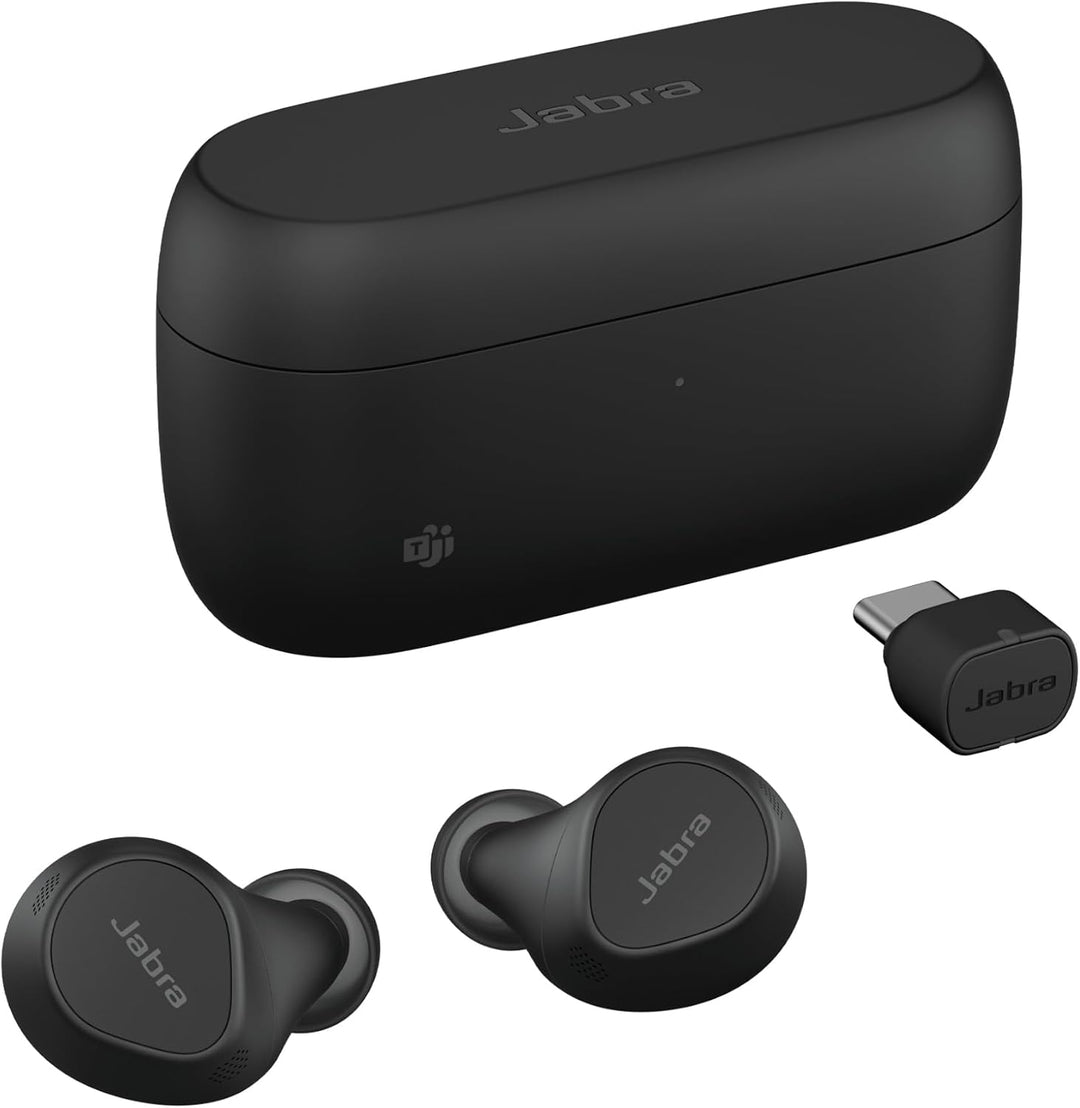 Jabra Evolve2 Buds True Wireless In-Ear-Bluetooth mit aktiver Geräuschunterdrückung, MultiSensor Voi