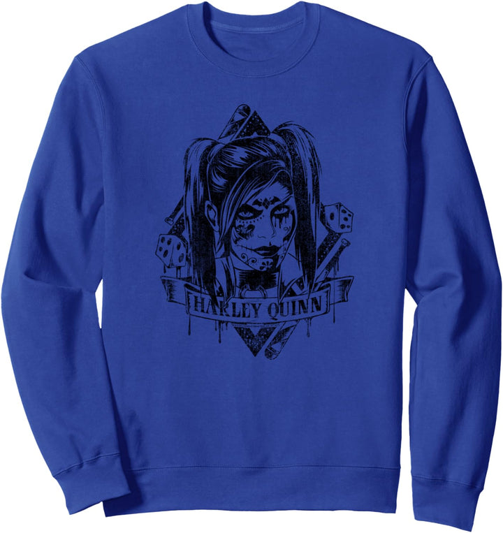 Batman: Arkham Knight Harley Quinn Diamond Sweatshirt