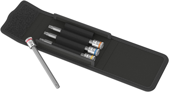 Wera 05003375001 8767 A TORX HF 1 Zyklop Bitnuss-Satz Torx, mit 1/4"-Antrieb, mit Haltefunktion, 4-t