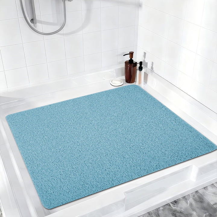 Antirutschmatte Dusche 60x60 cm, Weich Komfort, Duschmatte rutschfest, Antibakterielle Badematte mit
