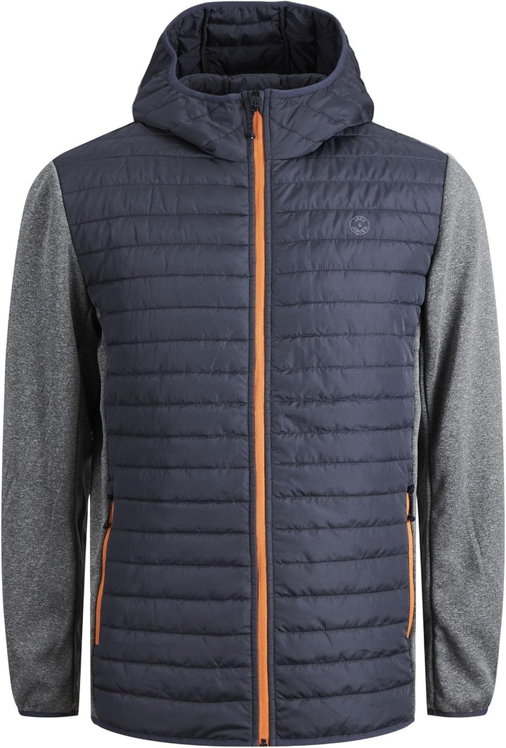 JACK & JONES Softshell Stepp Jacke Kapuze Funktions Outdoor Blouson Übergangs Jacket Regular Fit JJE