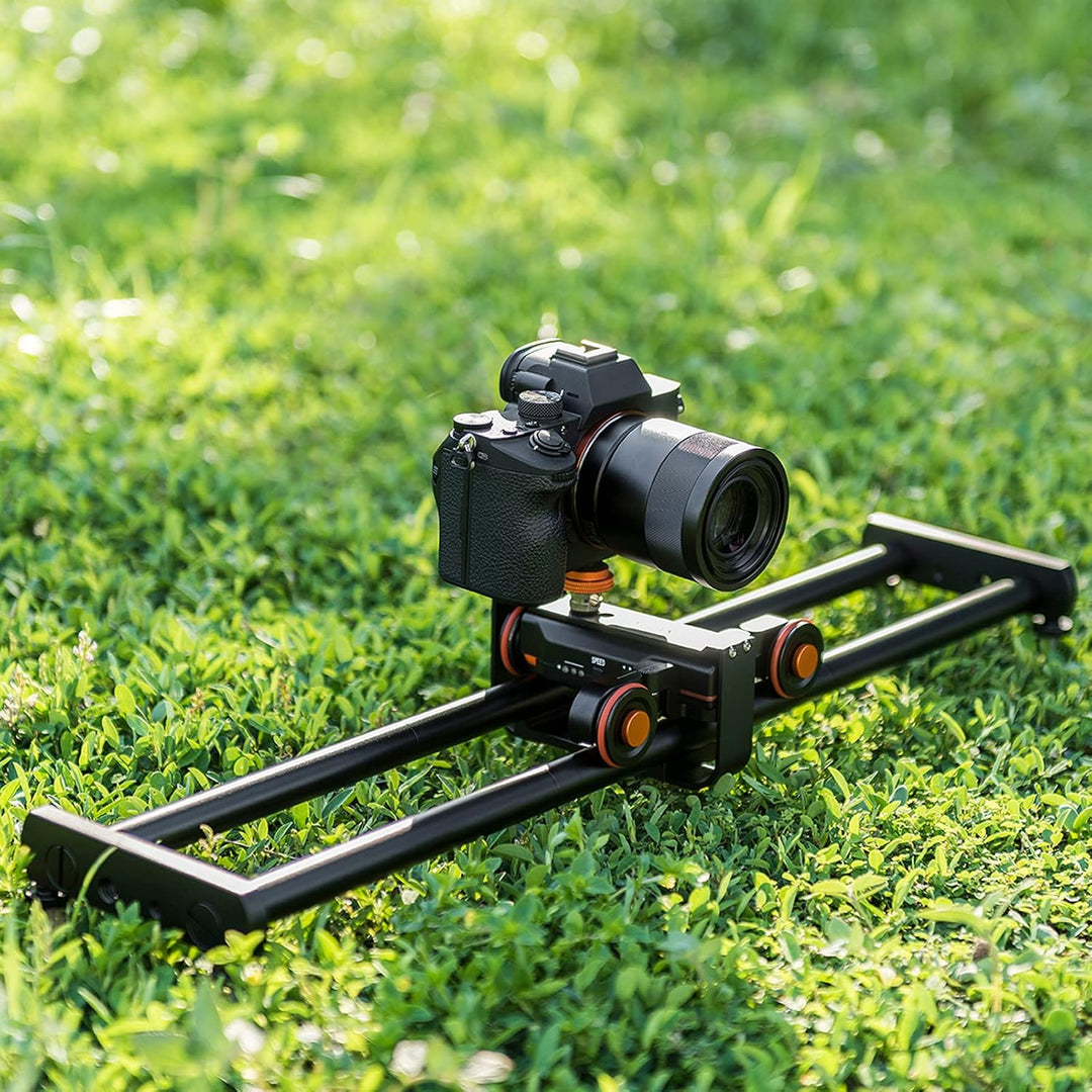 Wirelesss Camera Video Auto Dolly Professioneller 60-cm-Kamera-Videoschienen-Elektroschieber mit Kug
