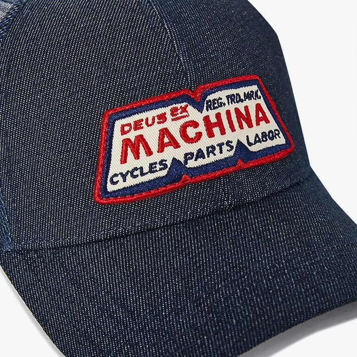 Deus Union Trucker Cap - Indigo