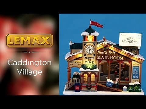 Lemax 15733-UK Santa's Wonderland Sights & Sounds: North Pole Mail Room