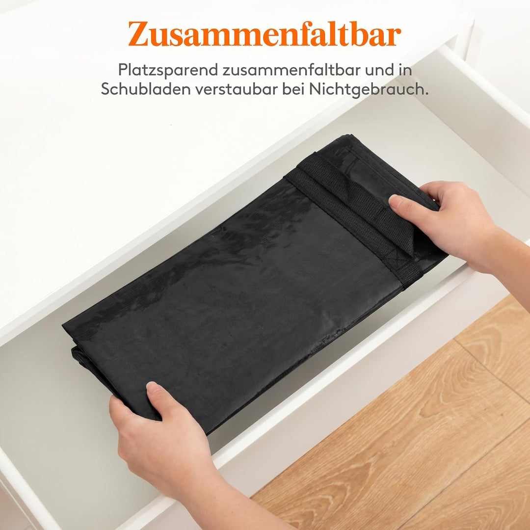 Lifewit 4 Stück 90L Umzugstaschen mit Griff, Aufbewahrungstasche für Bettdecken, Grosse Tasche mit R