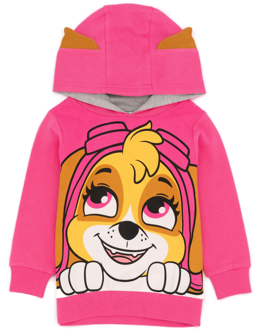 PAW PATROL Kids Hoodie Chase Marshall Skye Everest ODER Rubble 3D Ohren Pullover 5-6 Jahre Skye, 5-6