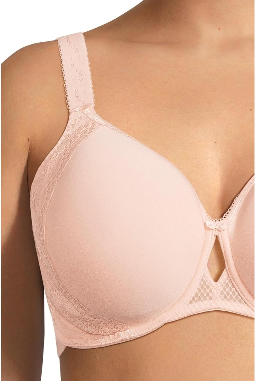 Elomi Damen Cate Underwire Brassière Pleine Bonnet BH mit voller Abdeckung, Undurchsichtige 75H Rosa