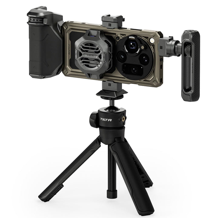 Tilta Khronos Oppo Find X9 Ultra Creator Kit Tundra Umber, Video-Rig mit Käfigcase, 5000mAh Akkugrif