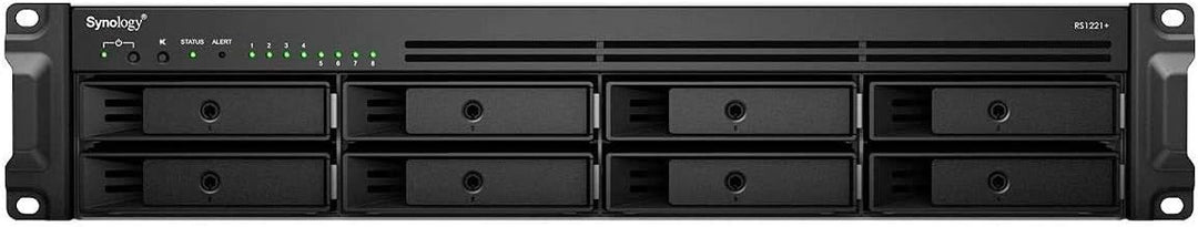 Synology RackStation RS1221+ NAS/Storage Server Rack (2U) Ethernet LAN Black V1500B