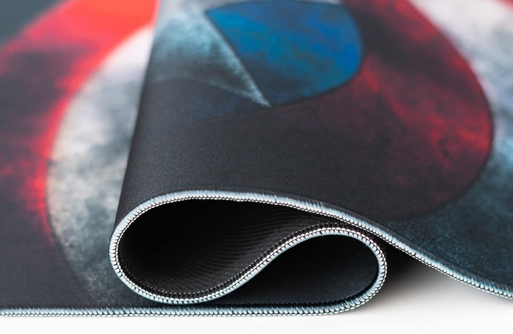 Grupo Erik Gaming Mauspad XXL Marvel Shild Gaming Mousepad XXL rutschfest und Wasserabweisend Mauspa