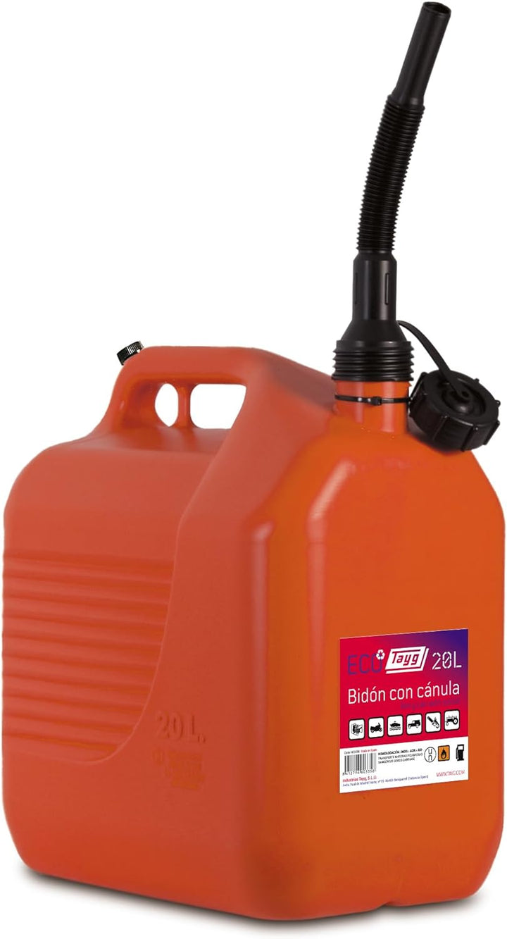 TAYG 603358 20l-Kanister mit Kanüle, orange
