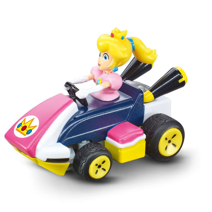Carrera RC Mario Kart Mini RC Peach I Für Kinder und Erwachsene, Jungs & Mädchen I Einzigartige Orig