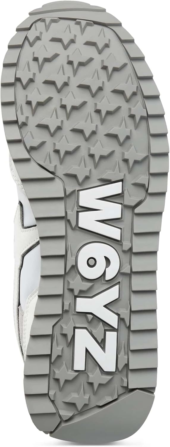 w6yz Yak-M.-Sneakers aus technischem Gewebe und Veloursleder 41 EU Weiss, 41 EU Weiß