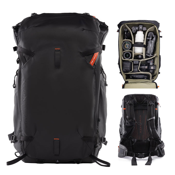 PGYTECH OnePro Focux 35L Rucksack Wasserdicht, Kamerarucksack für DSLR/SLR/Spiegellose Kameras/Objek