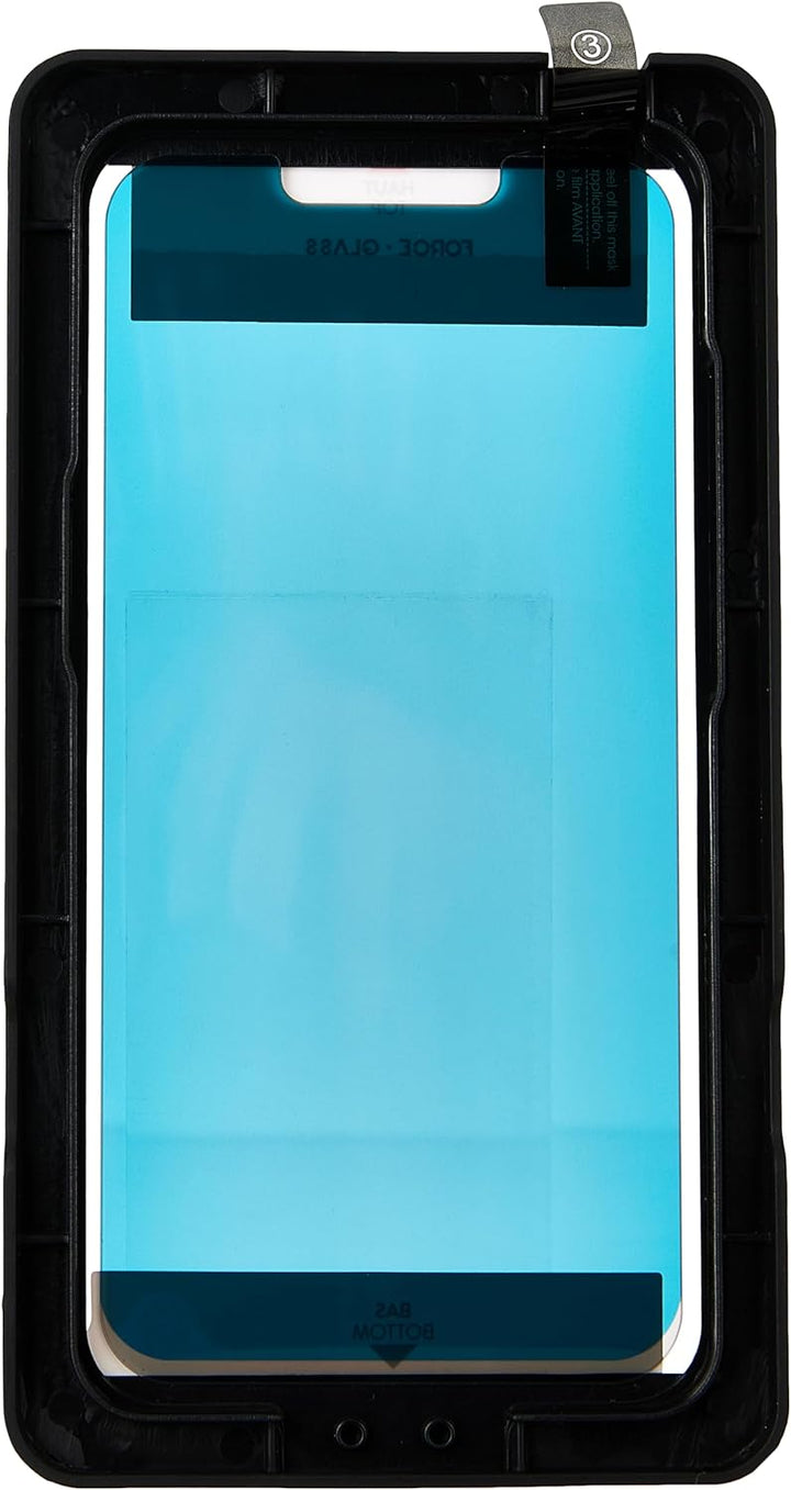Force Glass Displayschutz aus organischem Glas mit lebenslanger Garantie und Installationsset für iP