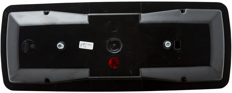 HELLA - Heckleuchte - Glühlampe - 12/24V - Einbau/geschraubt - Lichtscheibenfarbe: mehrfarbig/rot/ge
