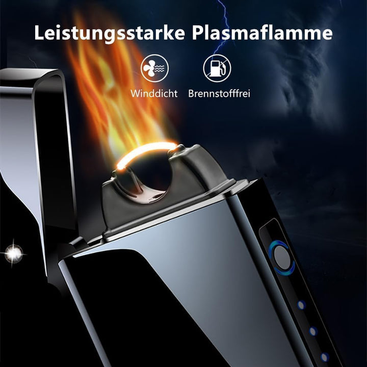 GADATOP Arc Plasma Flamme Feuerzeug USB wiederaufladbares, winddichtes elektrisches Feuerzeug für Ke