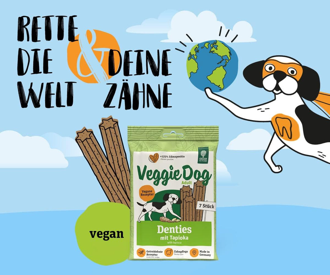 Green Petfood VeggieDog Denties 13x180g, VeggieDog