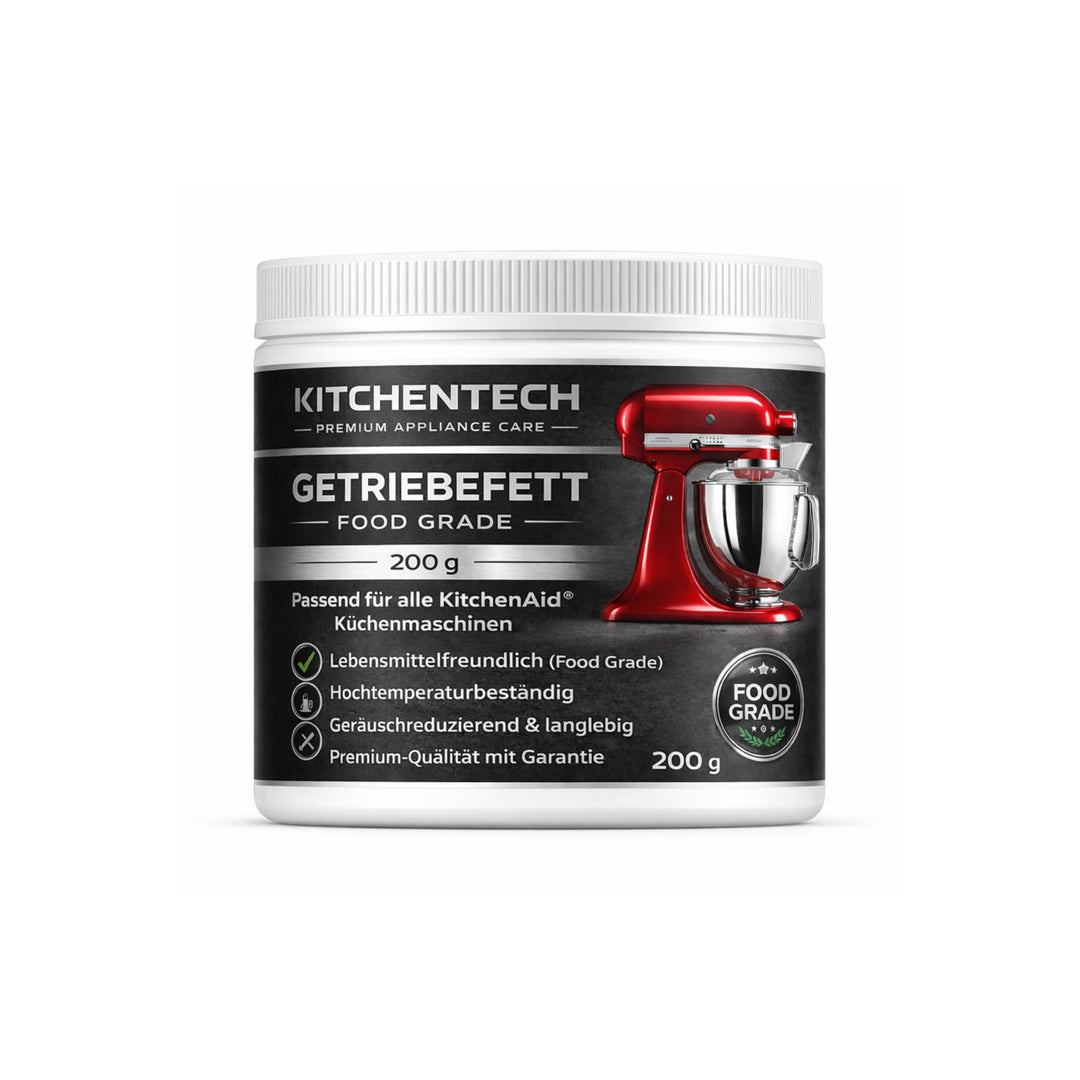 Getriebefett Food Grade – Lebensmittelechtes Schmierfett für KitchenAid Küchenmaschinen, geruchsneut