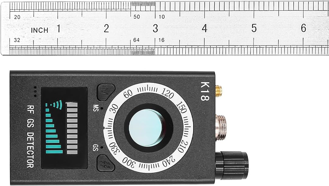 POFET Abhörgerät-Detektor GPS-Detektor Versteckter Kamera-Detektor RF-Detektor für Anti-Tracking Ant