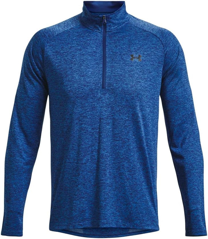 Under Armour Herren Tech 2.0 1/2 Zip Warmup Tops (1er Pack) S Blue Mirage, S Blue Mirage