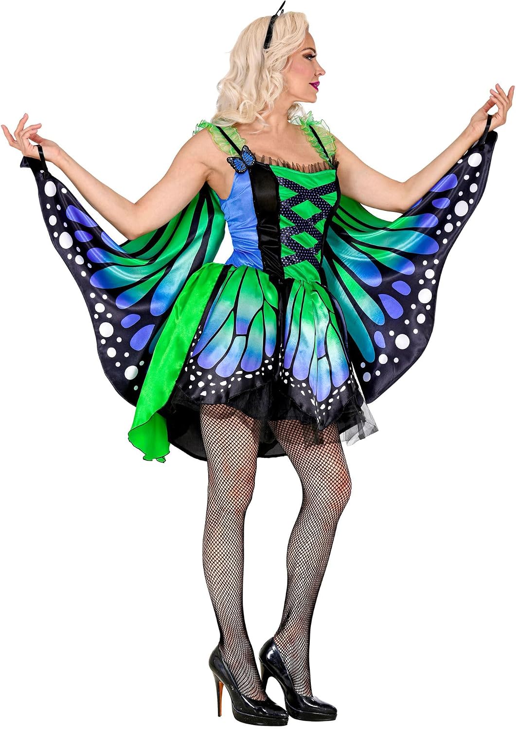 WIDMANN 10974 COSTUME FARFALLA VERDE C/ALI XL 