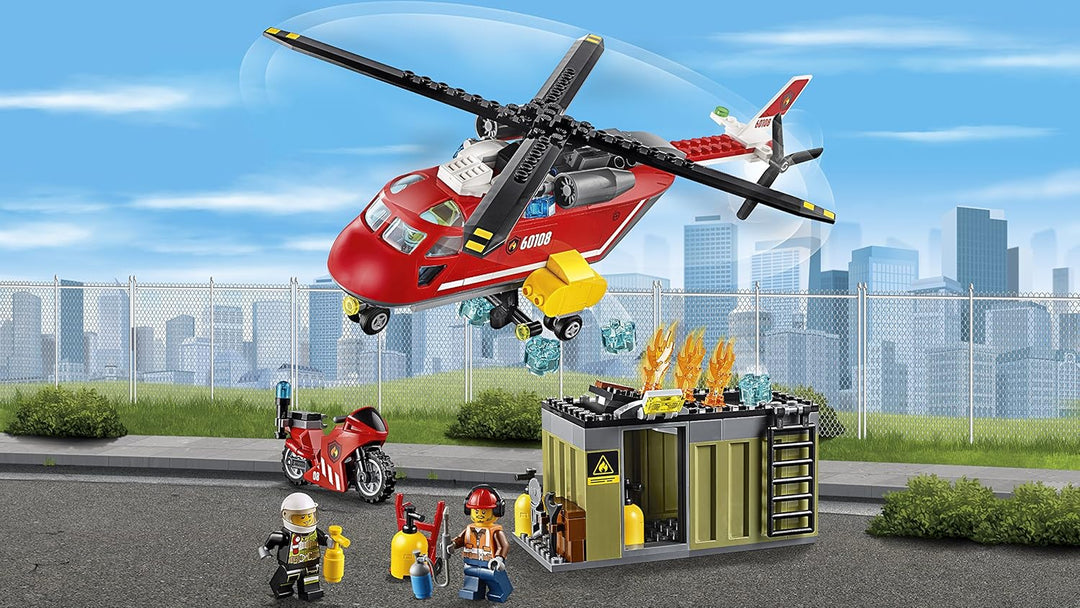LEGO City 60108 - Feuerwehr-Löscheinheit Single, Single
