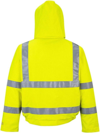 Bizflame Hi-Vis Bomber Jacket, colorYellow talla 4XL 4XL Gelb, 4XL Gelb