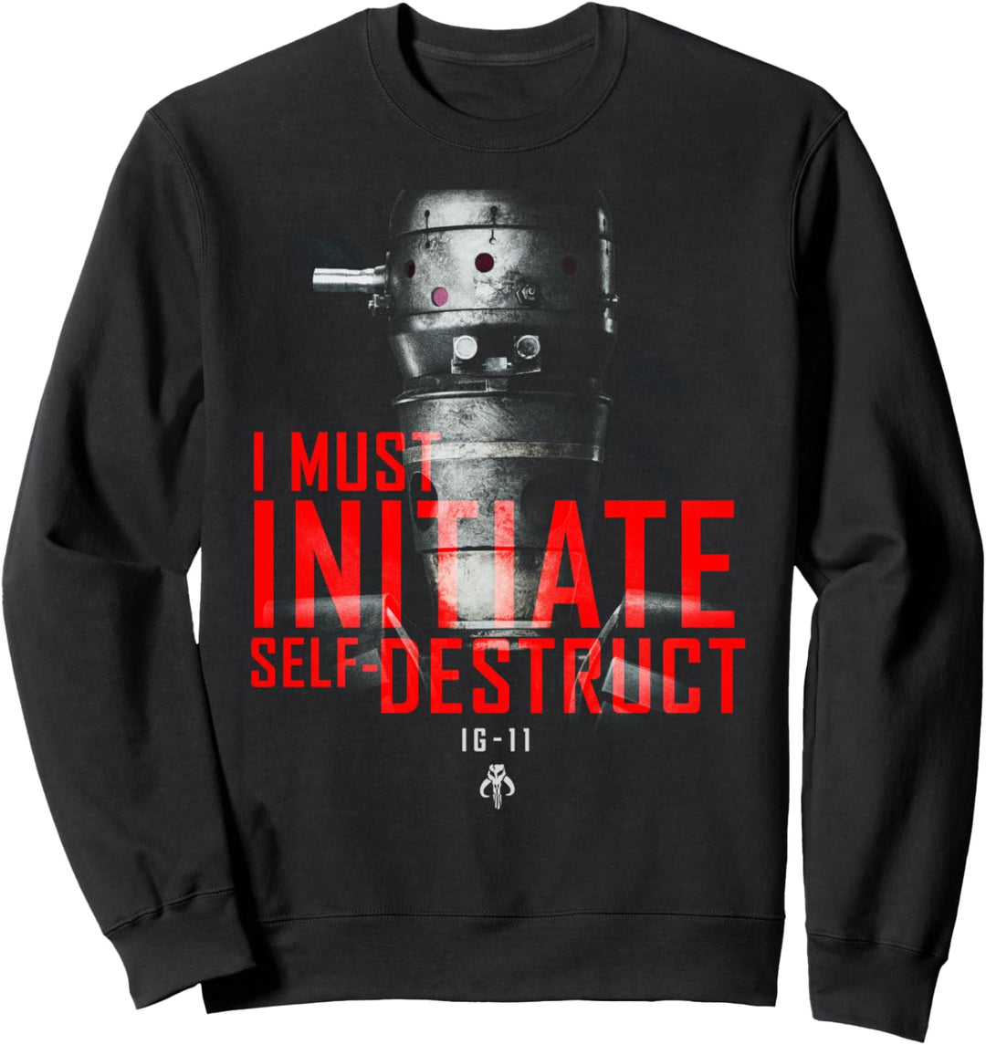 Star Wars The Mandalorian IG-11 Initiate Self-Destruct Sweatshirt
