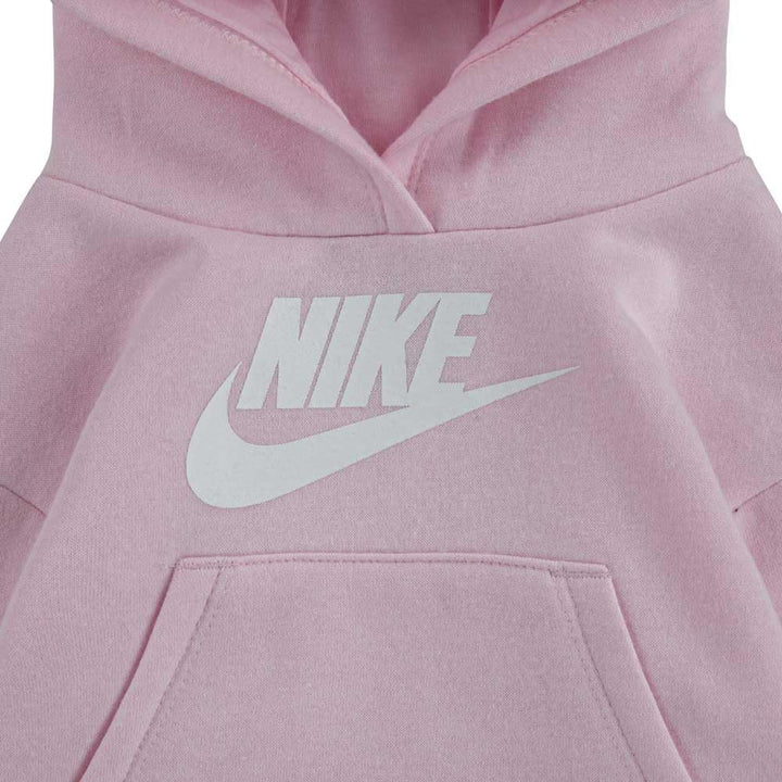 Nike Baby - Mädchen Club Fleece Set Tracksuit 18 Monate Rosa, 18 Monate Rosa