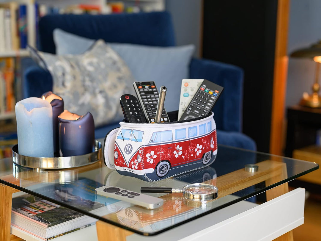 BRISA VW Collection - T1 Bulli Bus Kulturbeutel Kosmetiktasche | Volkswagen Universaltasche Waschbeu